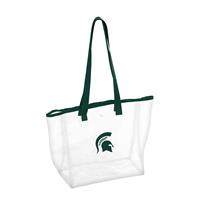 Michigan State Spartans Clear Stadium Tote Bag