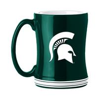 Michigan State Spartans 14oz Relief Coffee Mug