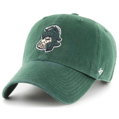 Michigan State Spartans 47 Brand Clean Up Adjustab