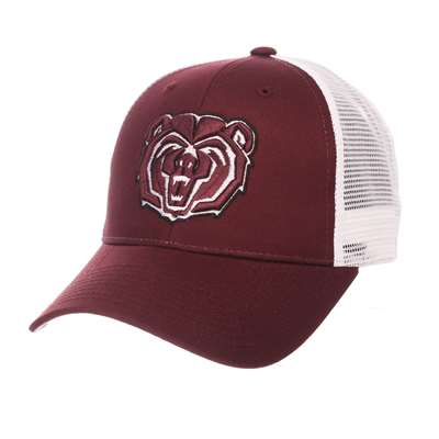 Missouri State University Bears Zephyr Mesh Back Trucker Hat - Adjustable