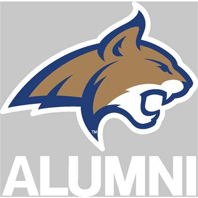 Montana State Bobcats Transfer Decal - Alumni
