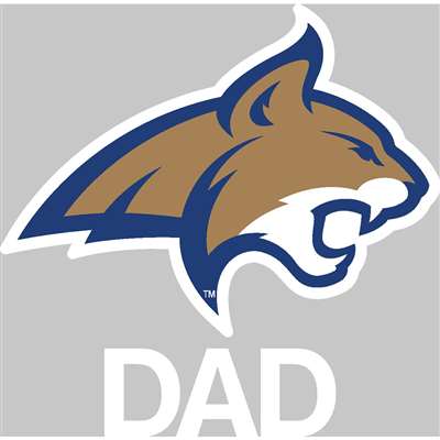 Montana State Bobcats Transfer Decal - Dad