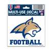 Montana State Bobcats Decal 3" X 4" - Football