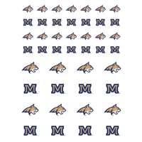 Montana State Bobcats Small Sticker Sheet - 2 Sheets