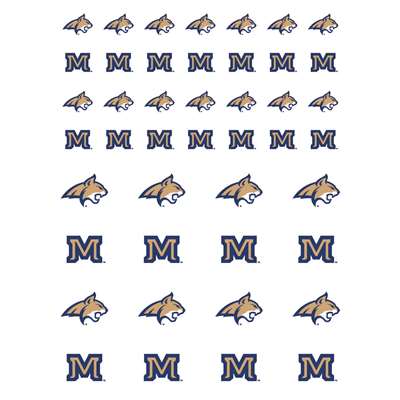 Montana State Bobcats Small Sticker Sheet - 2 Sheets
