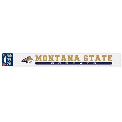 Montana State Bobcats Perfect Cut Decal Strip - 2" x 17"