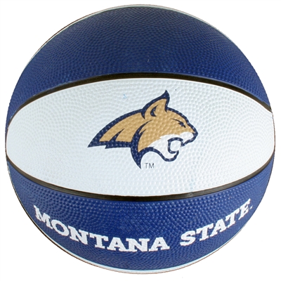 Montana State Bobcats Mini Rubber Basketball