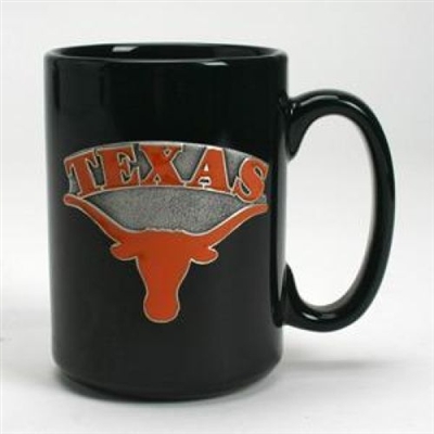 Texas 15oz Black Ceramic Mug