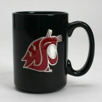 Washington State 15oz Black Ceramic Mug