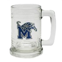 Memphis Tigers 16oz Glass Tankard