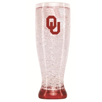 Oklahoma - 16oz Flared Pilsner Freezer Glass