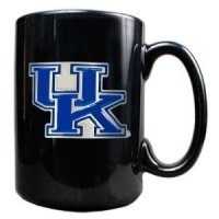 Kentucky Wildcats 15oz Black Ceramic Mug