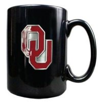 Oklahoma 15oz Black Ceramic Mug
