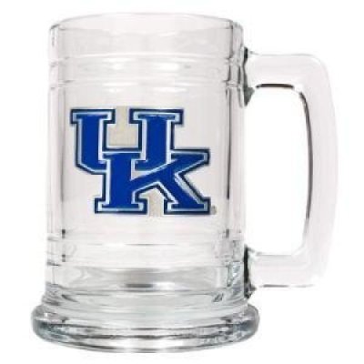 Kentucky Wildcats 16oz Glass Tankard