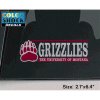 Montana Grizzlies Decal - Paw Logo W/ Grizzlies Over The University Of Montana