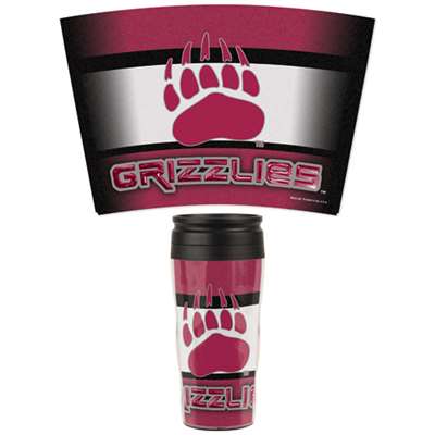 Montana Grizzlies 16oz Plastic Travel Mug