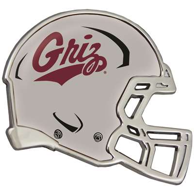 Montana Grizzlies Auto Emblem - Helmet