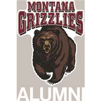 Montana Grizzlies Transfer Decal - Alumni