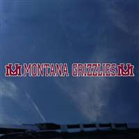 Montana Grizzlies Automotive Transfer Decal Strip