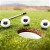 Montana Grizzlies Golf Balls - Set of 3