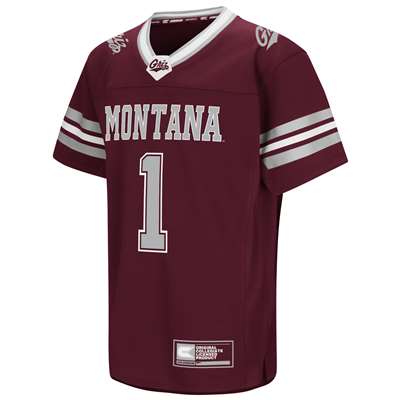 Montana Grizzlies Youth Colosseum Hail Mary II Football Jersey