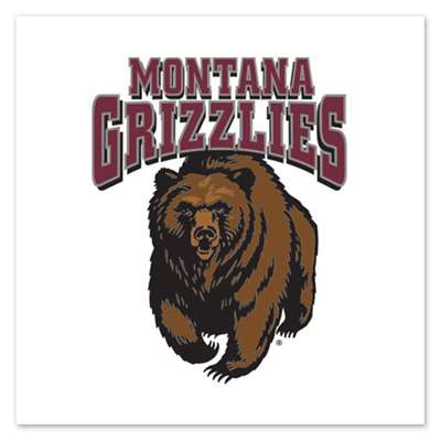 Montana Grizzlies Temporary Tattoo - 4 Pack