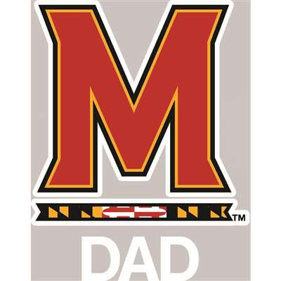 Maryland Terrapins Transfer Decal - Dad