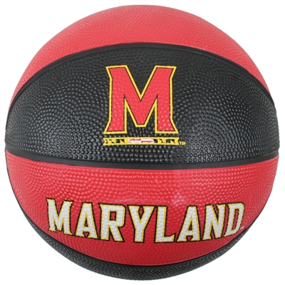 Maryland Terrapins Mini Rubber Basketball