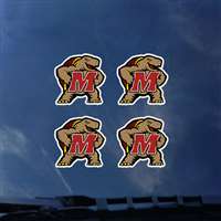 Maryland Terrapins Transfer Decals - Set of 4