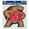 Maryland Terrapins Full Color Die Cut Decal - 8" X 8"