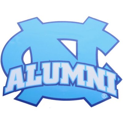 North Carolina Tar Heels Decal - Alumni Over Nc Logo