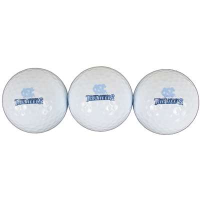 North Carolina Tar Heels Golf Balls - 3 Pack