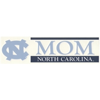 North Carolina Tar Heels Die Cut Decal Strip - Mom