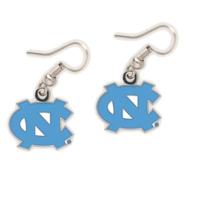 North Carolina Tar Heels Logo Earrings