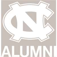 North Carolina Tar Heels Transfer Decal - Alumni