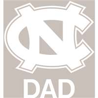 North Carolina Tar Heels Transfer Decal - Dad