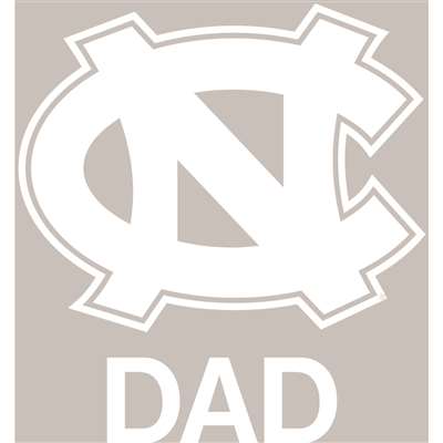 North Carolina Tar Heels Transfer Decal - Dad