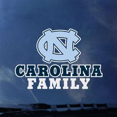 North Carolina Tar Heels Transfer Decal - Family