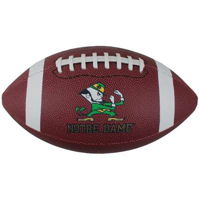 Notre Dame Fighting Irish Composite Leather Football - Mascot Logo