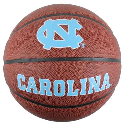 North Carolina Tar Heels Men's Composite Leather Indoor/Outdoor Basketball