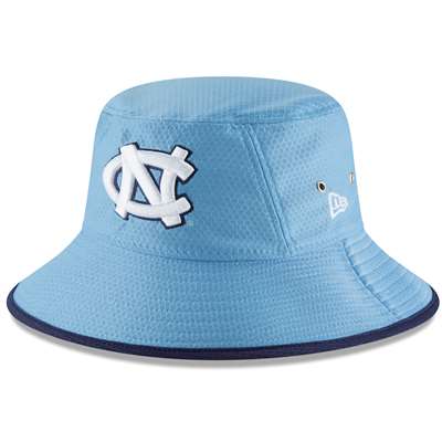 North Carolina Tar Heels New Era Hex Bucket Hat - Light Blue
