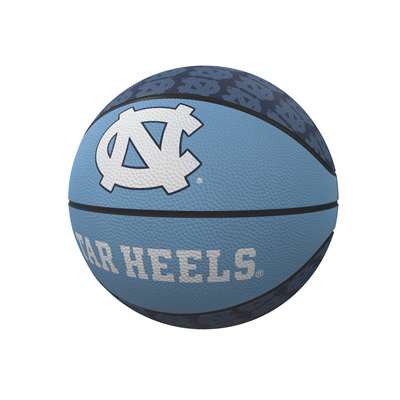 North Carolina Tar Heels Mini Rubber Repeating Basketball