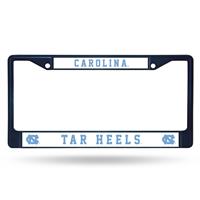 North Carolina Tar Heels Team Color Chrome License Plate Frame