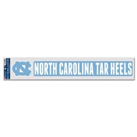 North Carolina Tar Heels Multi-Use Decal - 2.5" x 16"