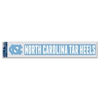 North Carolina Tar Heels Multi-Use Decal - 2.5" x 16"