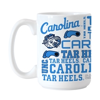 North Carolina Tar Heels 15oz Spirit Ceramic Mug