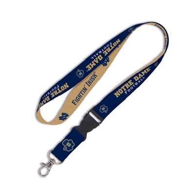 Notre Dame Fighting Irish  Football Logo Lanyard