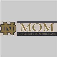 Notre Dame Fighting Irish Die Cut Decal Strip - Mom