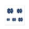 Notre Dame Fighting Irish Fingernail Tattoos - 4 Pack