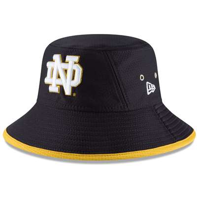 Notre Dame Fighting Irish New Era Hex Bucket Hat - Navy